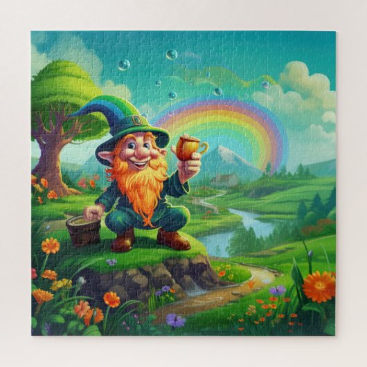 Leprechaun Legpuzzel (Verticaal)