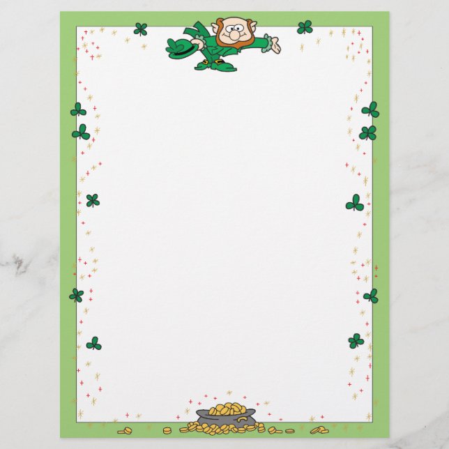Leprechaun Letterhead (Voorkant)