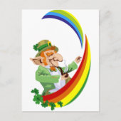 Leprechaun Magic Briefkaart (Voorkant)