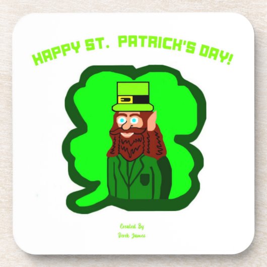 Leprechaun Magic Hard Plastic Onderzetter (Voorkant)