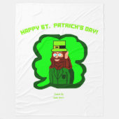 Leprechaun Magic Large Fleece Blanket Deken (Voorkant)