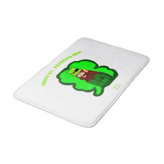 Leprechaun Magic Medium Bath Mat (Gekanteld)