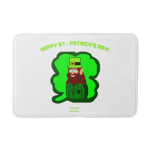 Leprechaun Magic Medium Bath Mat (Voorkant)