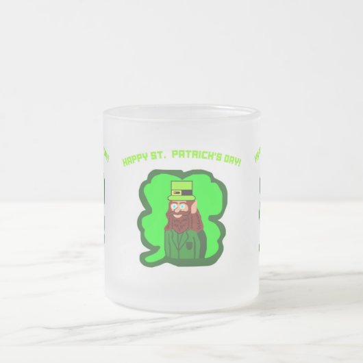 Leprechaun Magic Small Frosted Mok (Center)