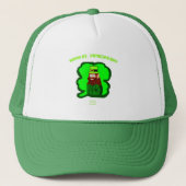 Leprechaun Magic Trucker Hat Pet (Voorkant)