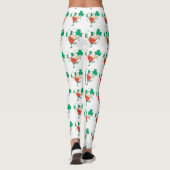 Leprechaun met bier St. Patricks Leggings (Achterkant)