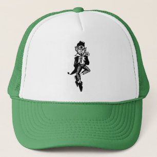 Leprechaun met Flute Trucker Pet