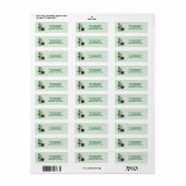 Leprechaun met St. Patrick's Day Etiket (Full Sheet)