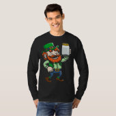Leprechaun Moonshine Jar St Paddys Day Happy St Pa T-shirt (Voorkant volledig)