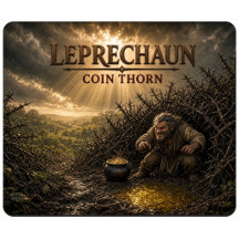 Leprechaun Munt Doorn Donkere Realisme