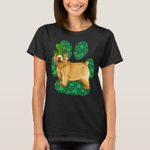 Leprechaun Norwich Terrier St Patricks Day Shamroc T-shirt