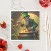Leprechaun papier servet (Insitu)