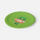 Leprechaun papieren Borden Papieren Bordje (Gekanteld)