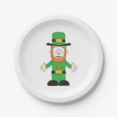 Leprechaun Papieren Bordje (Voorkant)