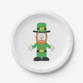 Leprechaun Papieren Bordje