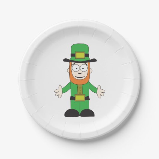 Leprechaun Papieren Bordje (Voorkant)