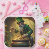 Leprechaun Papieren Bordje (Feest)