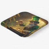 Leprechaun Papieren Bordje (Gebogen)