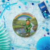 Leprechaun Papieren Bordje (Feest)