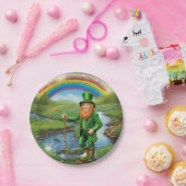 Leprechaun Papieren Bordje (Feest)