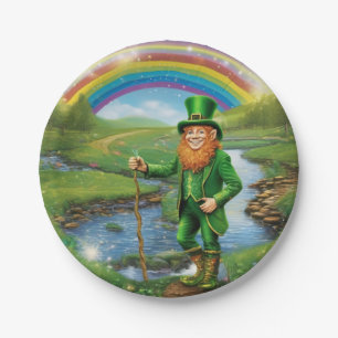 Leprechaun Papieren Bordje