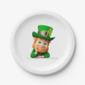 Leprechaun Papieren Bordje (Voorkant)