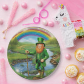 Leprechaun Papieren Bordje (Feest)
