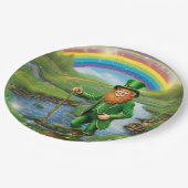 Leprechaun Papieren Bordje (Gekanteld)