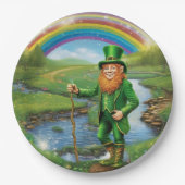 Leprechaun Papieren Bordje (Voorkant)