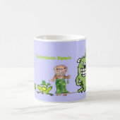 Leprechaun Parade Cartoons Funny Mug Koffiemok (Center)