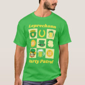 Leprechaun Party Patrol T-shirt (Voorkant)