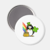 Leprechaun Penguin Magneet (Voorkant / Achterkant)
