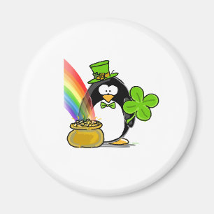 Leprechaun Penguin Magneet