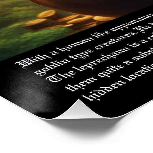 Leprechaun Perfect Poster (Hoek)