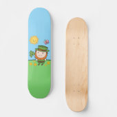 Leprechaun Persoonlijk Skateboard (Voorkant)