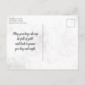 Leprechaun Pet St. Patrick's Day Uitnodiging Briefkaart (Achterkant)