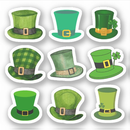 Leprechaun Pet Stickers (Voorkant)