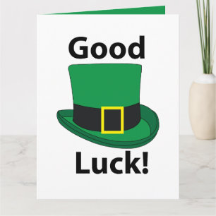 Leprechaun Pet Succes St Patricks Day Kaart