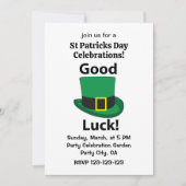 Leprechaun Pet Succes St Patricks Day Kaart (Voorkant)
