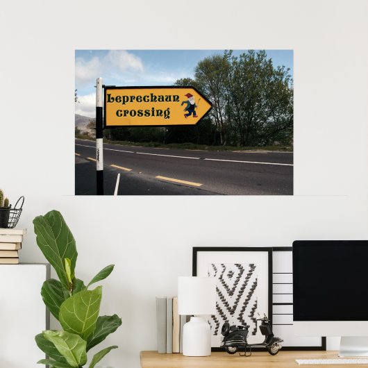 leprechaun-poster poster (Thuiskantoor)