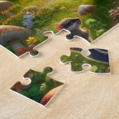 Leprechaun Pot of Gold achtervolging Legpuzzel (Zijkant)