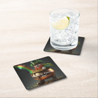 Leprechaun Pot Of Gold  Kartonnen Onderzetters