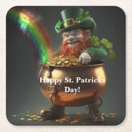Leprechaun Pot Of Gold  Kartonnen Onderzetters