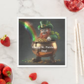 Leprechaun Pot Of Gold  Servet (Insitu)