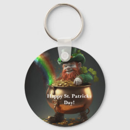 Leprechaun Pot Of Gold  Sleutelhanger