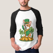Leprechaun Pup Shenanigans T-shirt (Voorkant)
