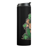 Leprechaun Puppies Sticker, St. Patrick's Day. Thermosbeker (Gedraaid links)