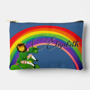 Leprechaun Rainbow Print Cut Naaizak Etui