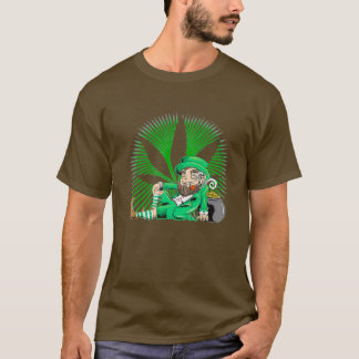 Leprechaun Roking St Patricks Day T-shirt