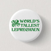 Leprechaun Ronde Button 3,2 Cm (Voorkant)